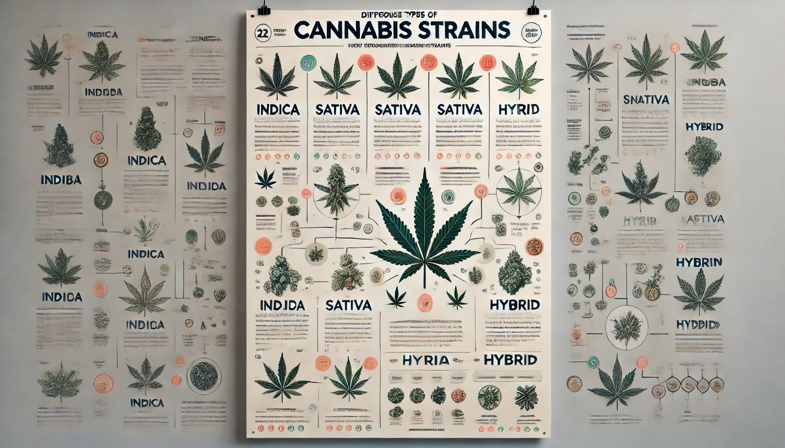 Cannabis Strains: Indica, Sativa, and Hybrid Varieties